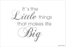 THE LITTLE THINGS