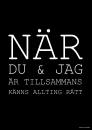 ÄR TILLSAMMANS..
